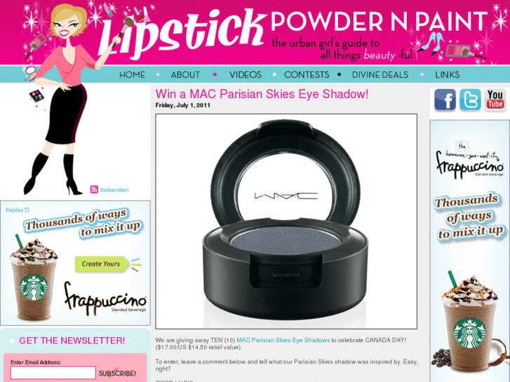 www.lipstickpowdernpaint.com