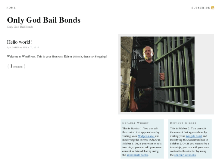 www.onlygodbailbonds.com