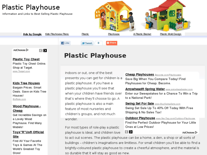 www.plasticplayhouse.net