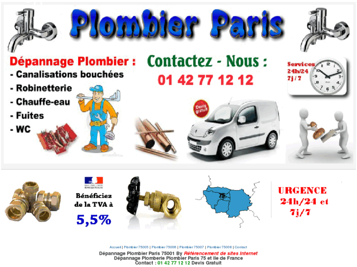 www.plombierparis75.net