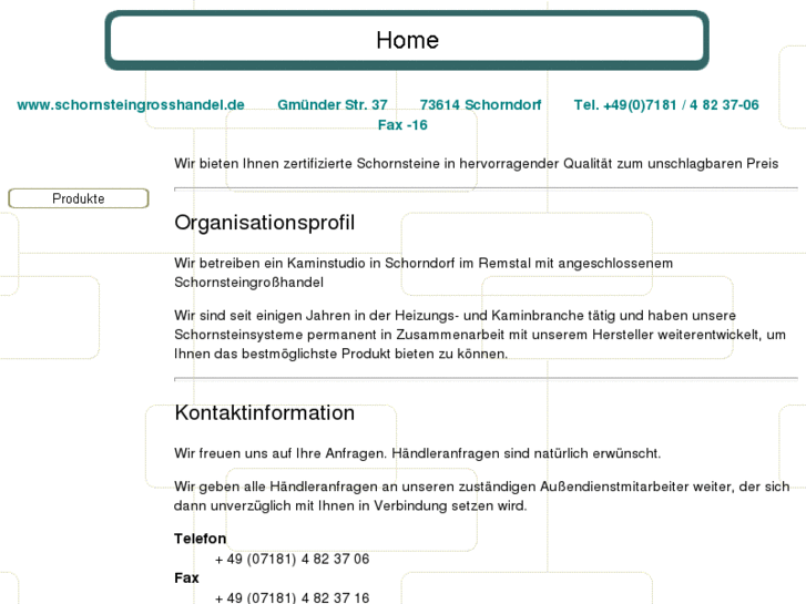 www.schornsteingrosshandel.com