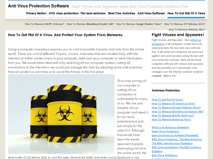 www.antivirusprotectionsoftware.org