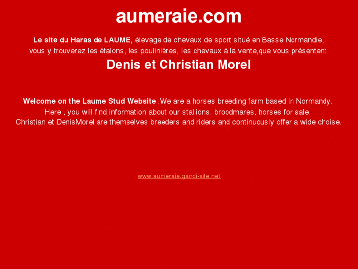 www.aumeraie.com