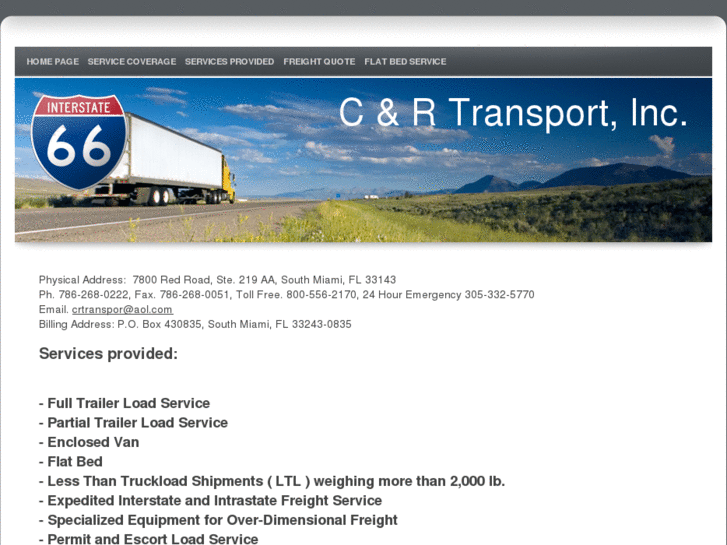 www.crtransport.net