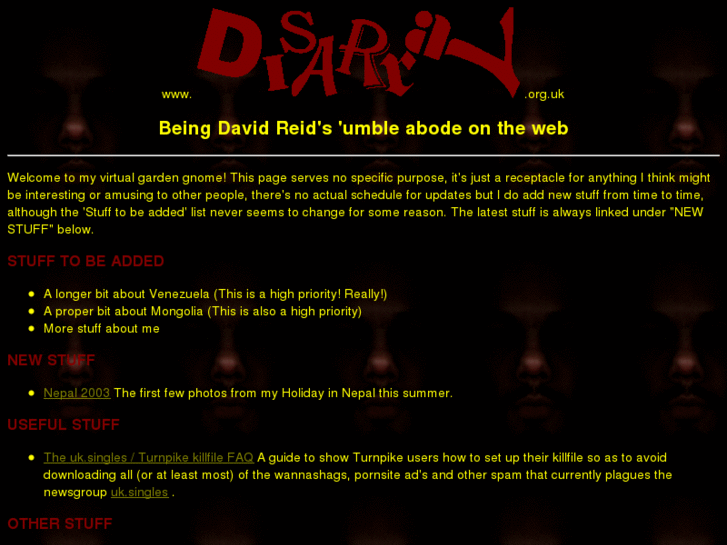 www.disarray.co.uk