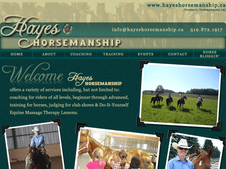 www.hayeshorsemanship.com