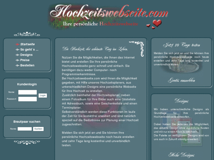 www.hochzeit-webseite.com