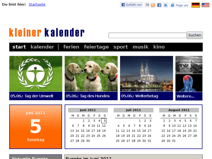 www.kleiner-kalender.de