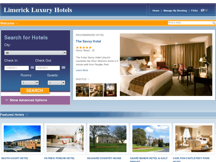 www.limerickluxuryhotels.com