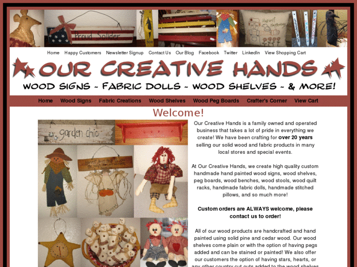 www.ourcreativehands.com