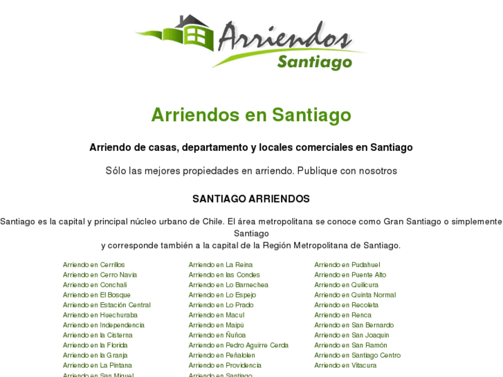 www.santiagoarriendos.cl