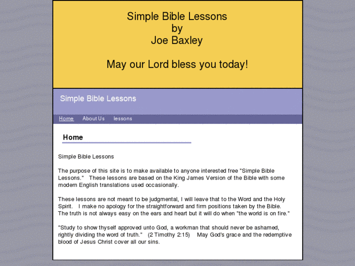 www.simplebiblelessons.org