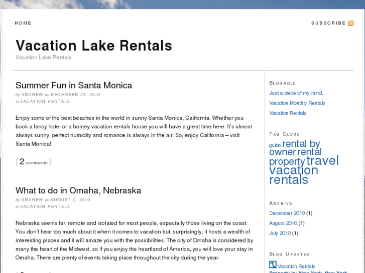 www.vacation-lake-rentals.info