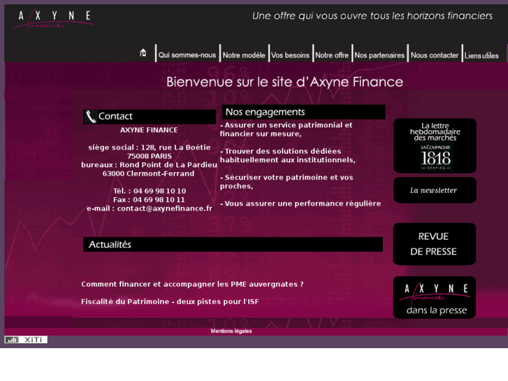 www.axynefinance.fr