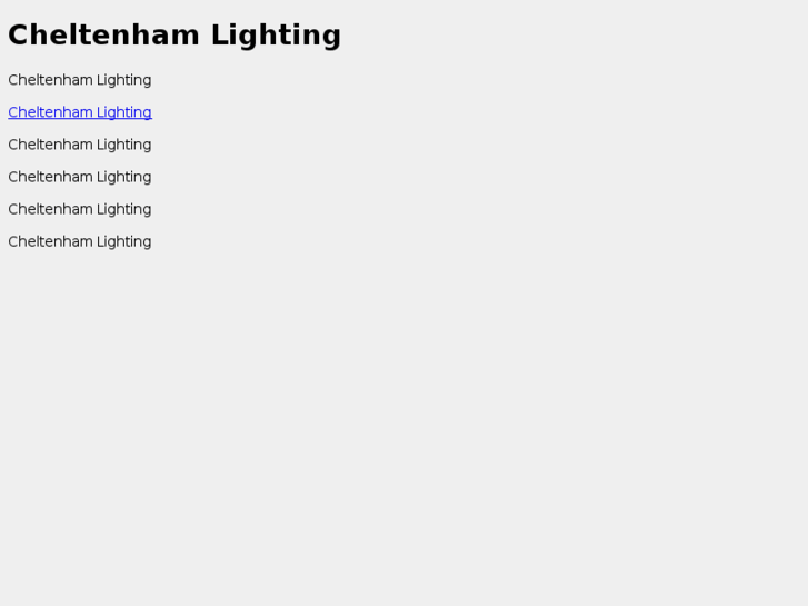 www.cheltenhamlighting.com