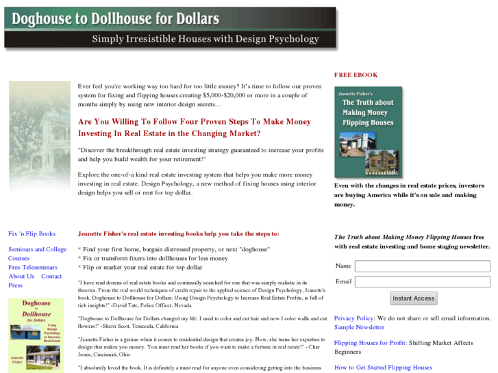 www.doghousetodollhousefordollars.com