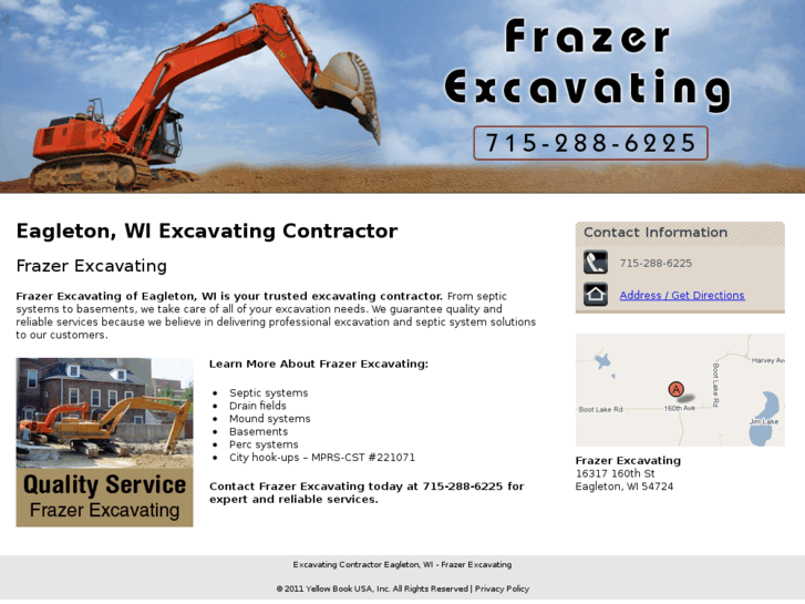 www.frazerexcavating.net