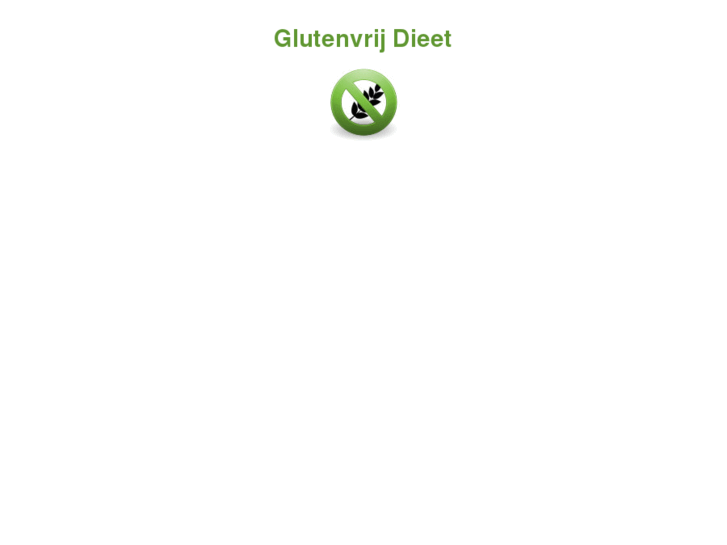 www.glutenvrijdieet.info