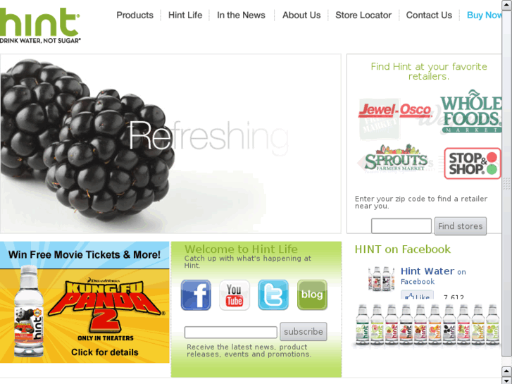 www.hintflavoredwater.com