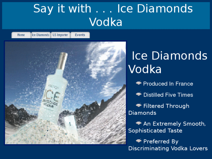 www.icediamondsvodka.com