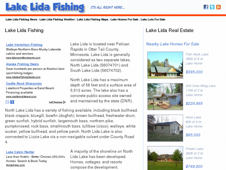 www.lakelidafishing.com