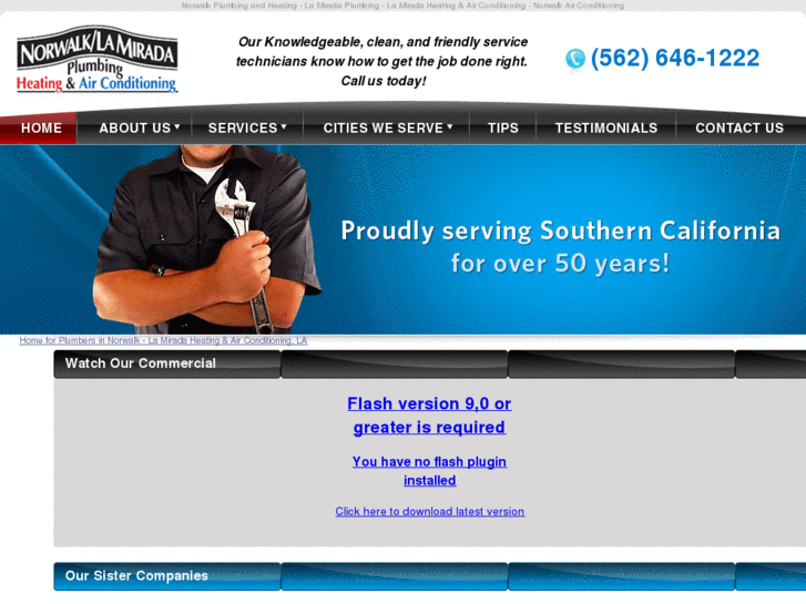 www.lapalma-plumbers.com