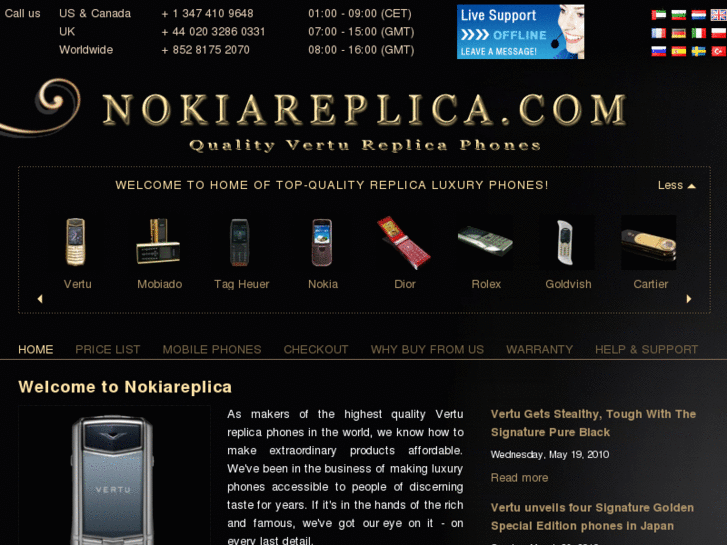 www.nokiareplica.com