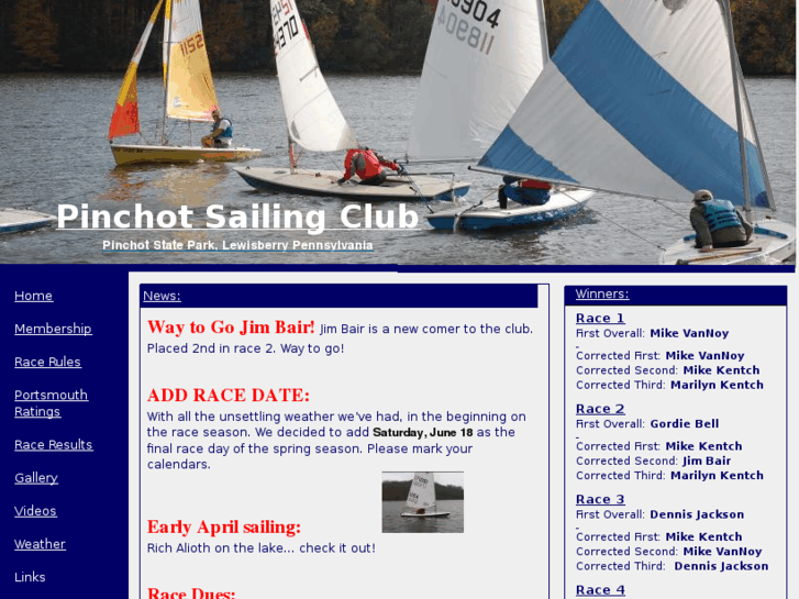 www.pinchotsailing.com