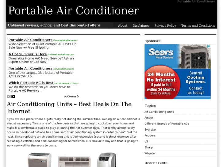 www.portableairconditionercenter.com