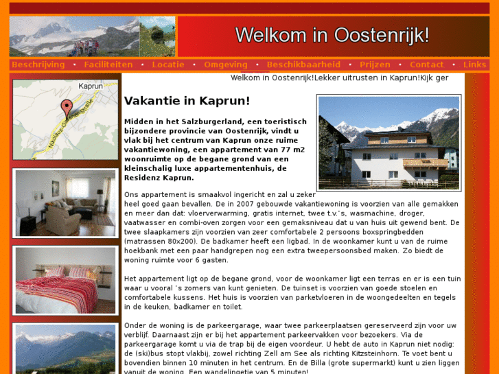 www.vakantieinkaprun.nl