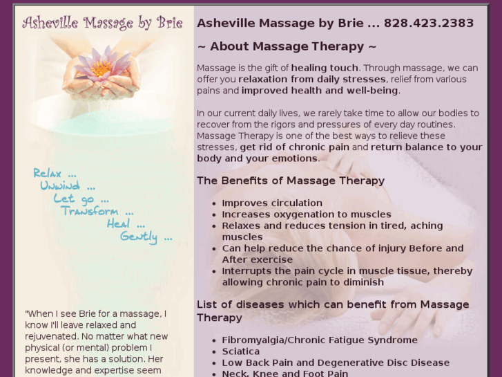 www.ashevillemassagebybrie.com