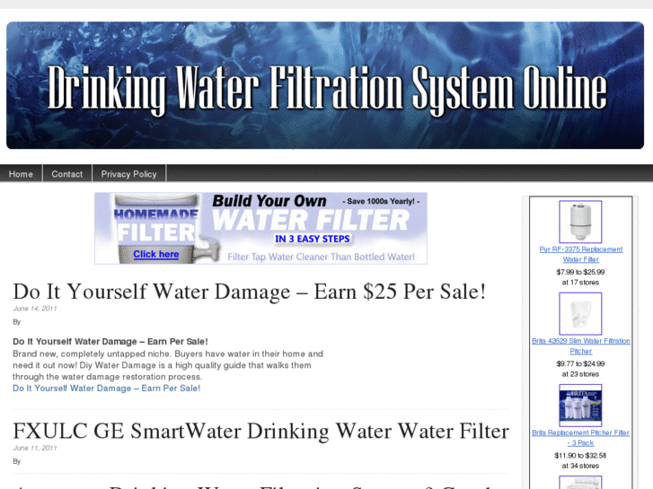 www.drinkingwaterfiltrationsystemonline.org