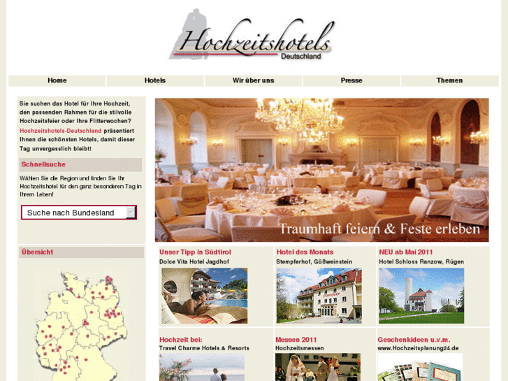 www.hochzeitshotels-deutschland.de