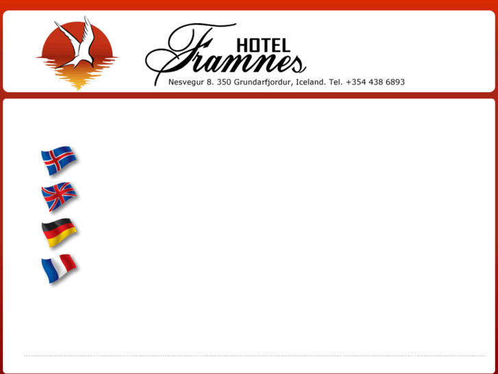 www.hotelframnes.is