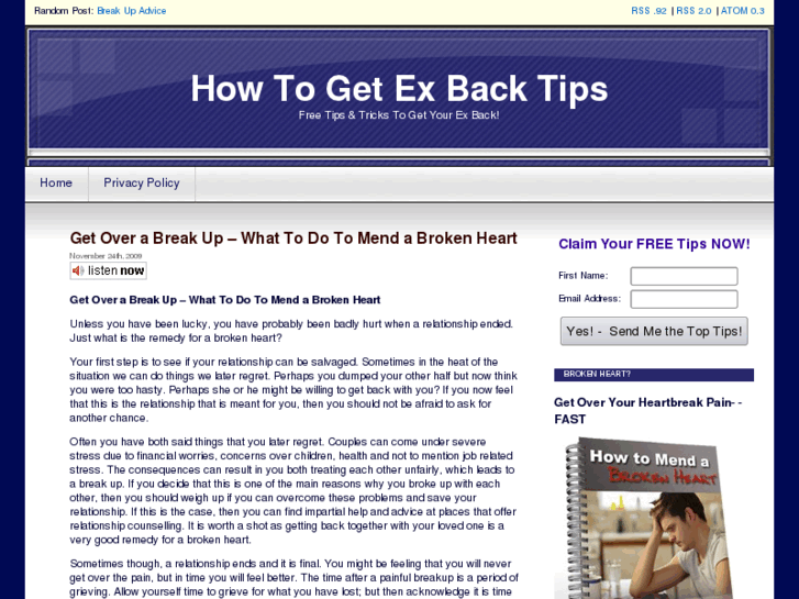 www.howtogetexbacktips.com