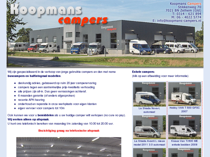 www.koopmans-campers.nl