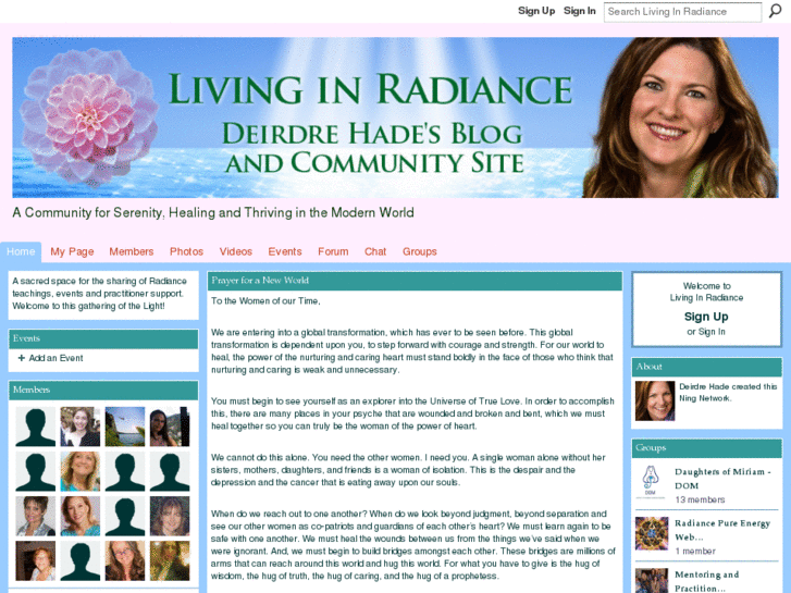 www.livinginradiance.com