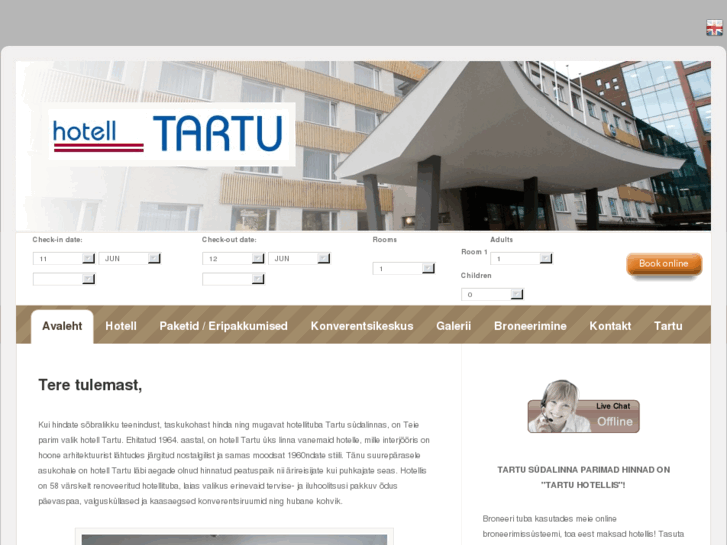 www.tartuhotell.ee