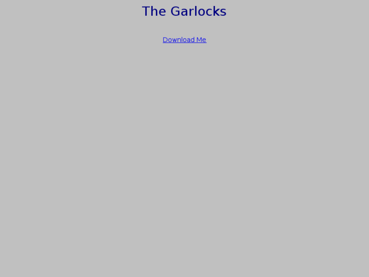 www.thegarlocks.net