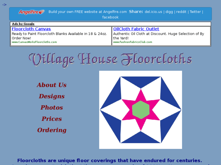 www.villagehousefloorcloth.com