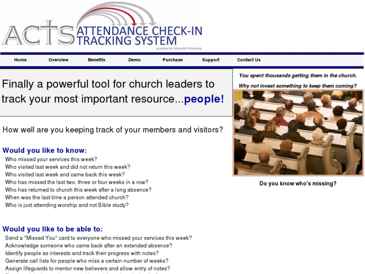 www.churchtrackingsystems.com