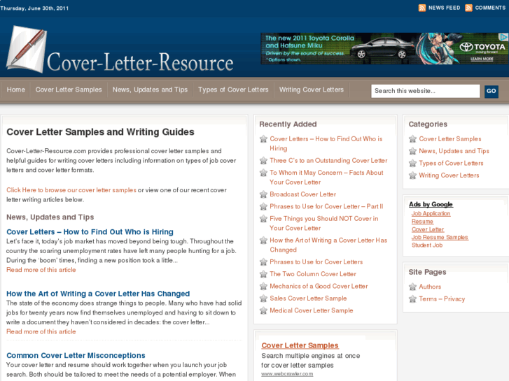 www.cover-letter-resource.com