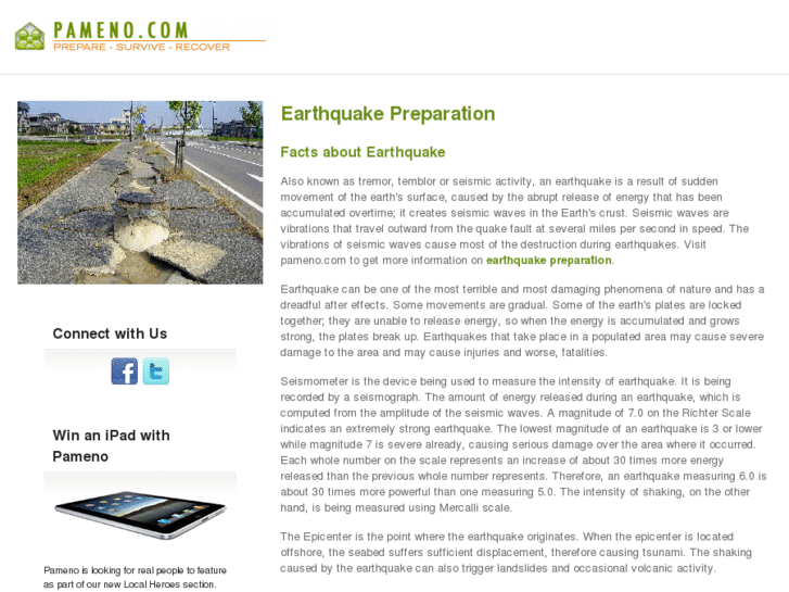 www.earthquakepreparation.net