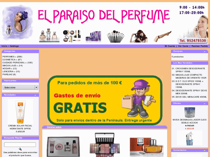 www.elparaisodelperfume.com