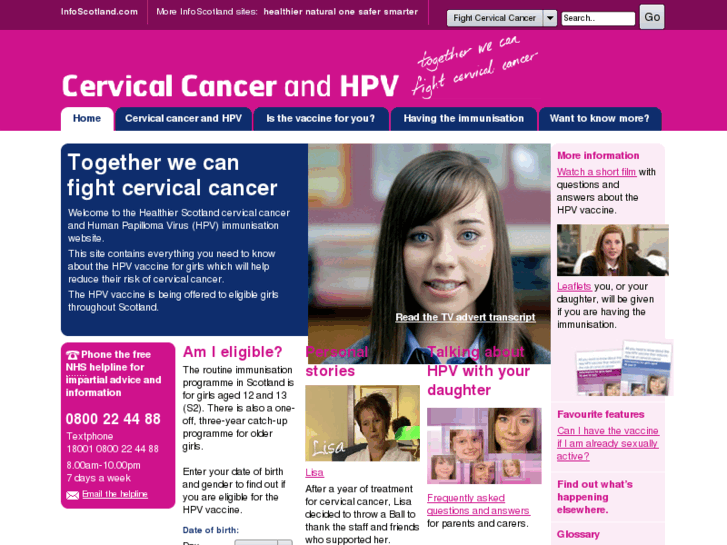 www.fightcervicalcancer.com