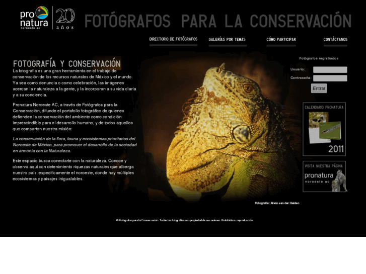 www.fotografosparalaconservacion.org