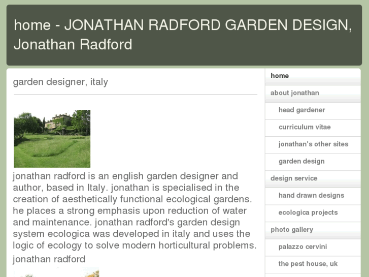 www.jonathanradfordgardens.com