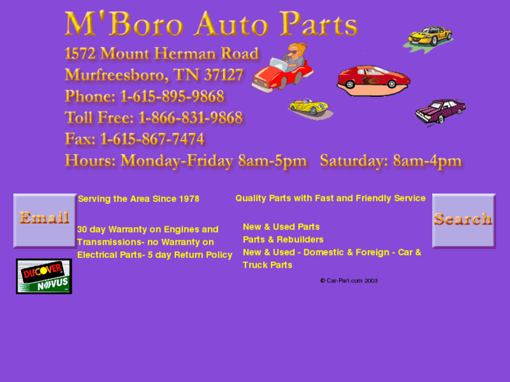 www.mboroautoparts.com