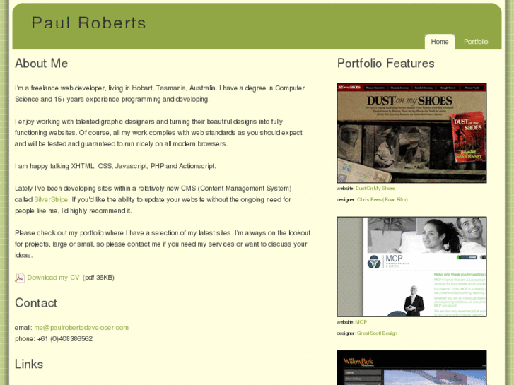 www.paulrobertsdeveloper.com