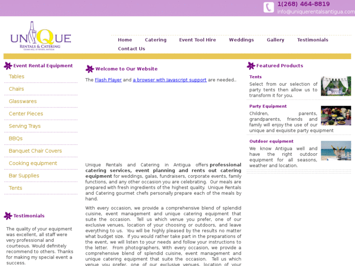 www.uniquerentalsantigua.com